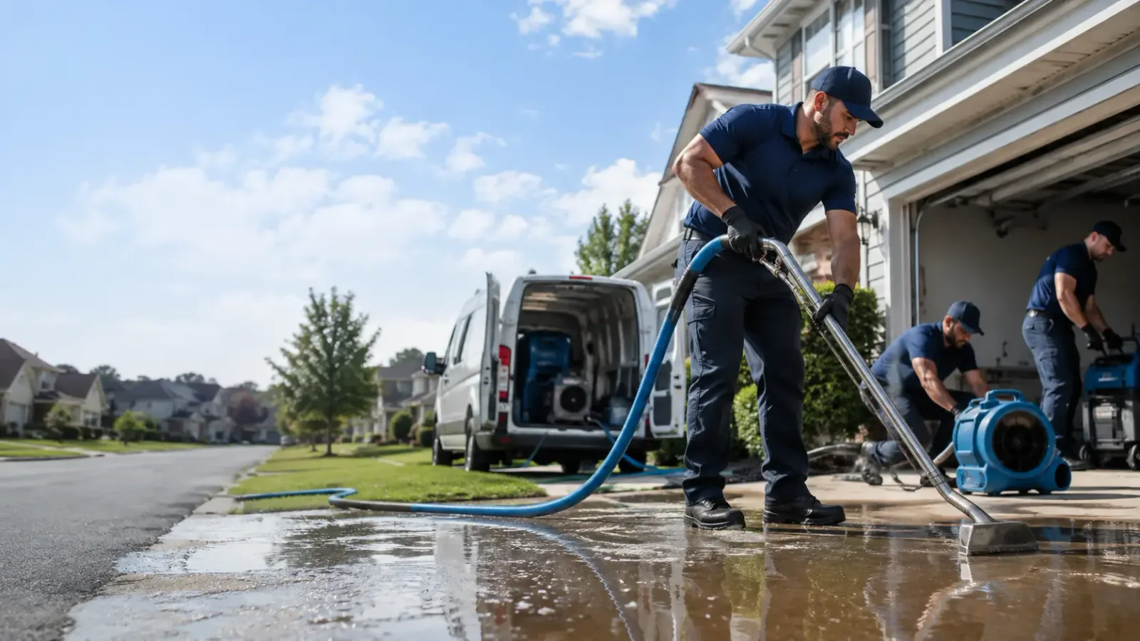 Flood Damage Restoration in Derwent, OH